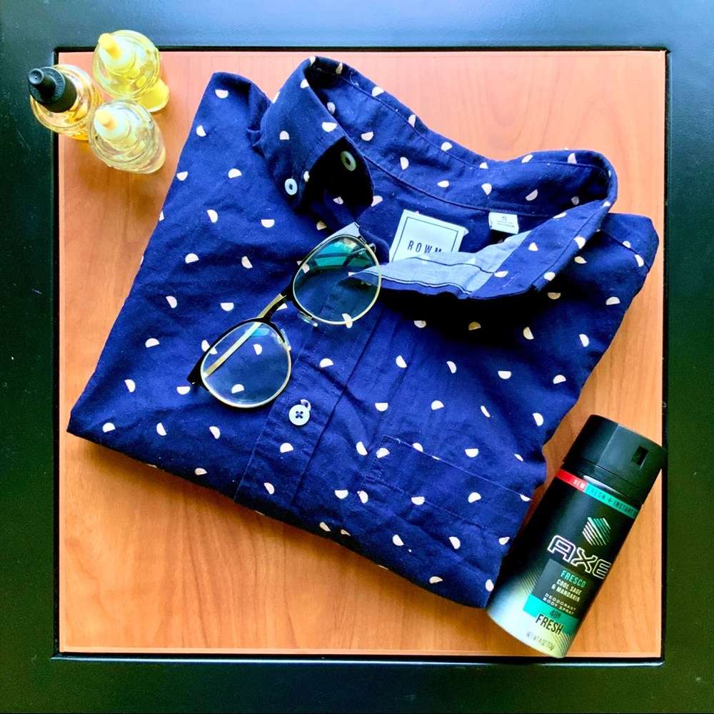 ROWN Men’s Watermelon pattern Shirt